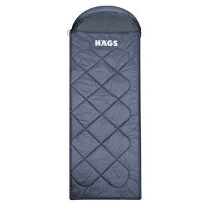 Haegs Uyku Tulumu, Polar, Battaniye, Kamp Uyku Tulumu, Outdoor Dış Mekan, 3 - 4 Mevsim, Yazlık Uyku Tulumu - Kış Uyku Tulumu, Ultra Hafif, Sıcak Ve Kompakt - Polar -antrasit