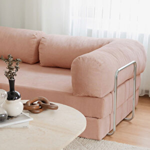 Nook Modüler L Köşe Koltuk | Pembe
