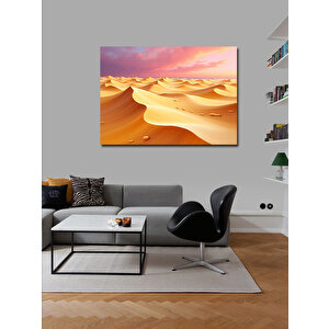 Kanvas Tablo Çöl Kumulları Manzarası 70x100 cm