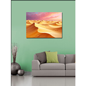 Kanvas Tablo Çöl Kumulları Manzarası 50x70 cm