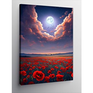 Kanvas Tablo Gelincik Tarlası 50x70 cm