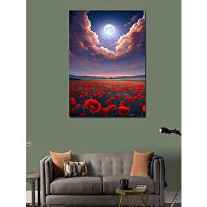 Kanvas Tablo Gelincik Tarlası 70x100 cm