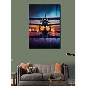 Kanvas Tablo Havaalanı Manzarası 100x140 cm