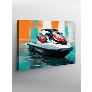 Kanvas Tablo Jet Ski Tasarımı 100x140 cm