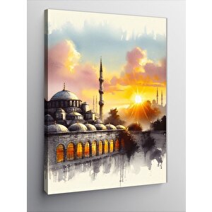 Kanvas Tablo İstanbul Manzarası 50x70 cm