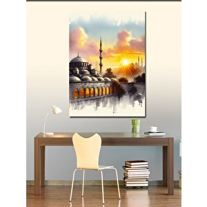 Kanvas Tablo İstanbul Manzarası 50x70 cm