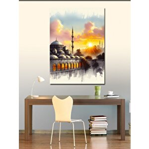 Kanvas Tablo İstanbul Manzarası 100x140 cm