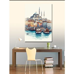 Kanvas Tablo İstanbul Manzarası 70x100 cm