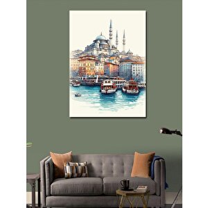 Kanvas Tablo İstanbul Manzarası 70x100 cm
