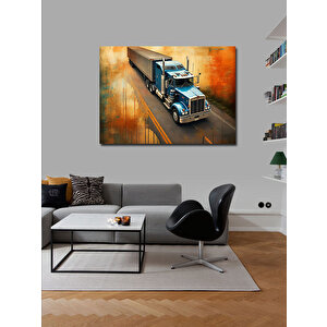 Kanvas Tablo Modern Tır Tasarımı 50x70 cm
