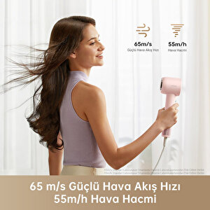 Dreame Hair Gleam 1600 W Saç Kurutma Makinesi Pembe