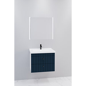 Petit 65 Cm Banyo Dolabı Bgn Aynalı - Boy Dolap Hariç Lacivert