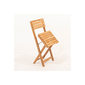 4+1 Minderli Balkon Bahçe Mutfak Bistro Set Katlanır Masa-Sandalye 120x70