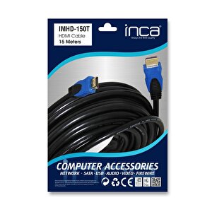Inca Imhd-150t 15mt 4k 1.4v 3d Altin Uclu Hdmi Kablo