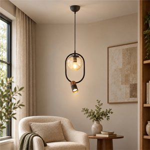Miraç Tekli  Modern Sarkıt Oturma Odası Salon Sarkıt Avize