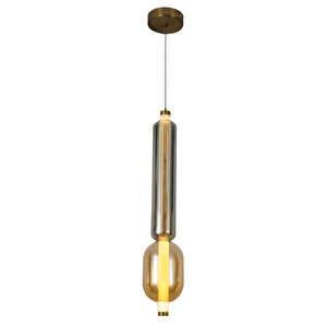 Noemi 12 Watt Tekli Gold Modern Tekli Sarkıt Avize