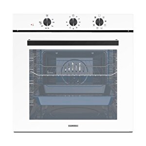 Luxell 88 Litre Süper Kristal Beyaz Ankastre Set New Series