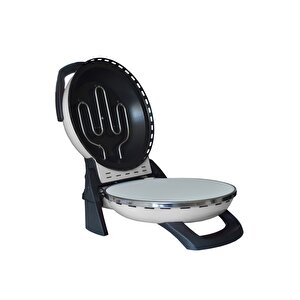 Beyaz Erato Taş Tabanlı Lahmacun Makinesi, Pizza Makinesi Taş Fırın - Timer - 400 °c