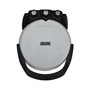 Beyaz Erato Taş Tabanlı Lahmacun Makinesi, Pizza Makinesi Taş Fırın - Timer - 400 °c
