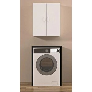 Damla Tamamı Mdf Banyo Üst Dolabı, Çamaşır Makinası Üstü, Mutfak Dolabı