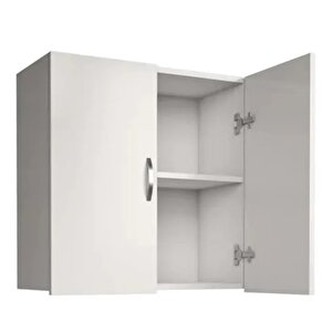 Damla Tamamı Mdf Banyo Üst Dolabı, Çamaşır Makinası Üstü, Mutfak Dolabı