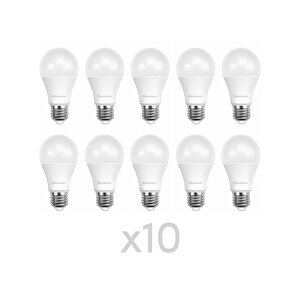 10 Adet 8.5w Sarı Işık Led Ampul E27 Duy