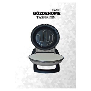 Gri Erato Taş Tabanlı Lahmacun Makinesi, Pizza Makinesi Taş Fırın - Timer - 400 °c