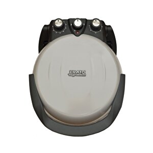 Gri Erato Taş Tabanlı Lahmacun Makinesi, Pizza Makinesi Taş Fırın - Timer - 400 °c