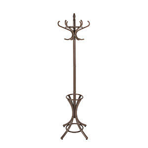 Handy Mate Dorya 12li Ahşap Askılık-Bej-Gri 51x185x51 Cm