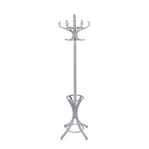 Handy Mate Dorya 12li Ahşap Askılık-Mat Gri 51x185x51 Cm
