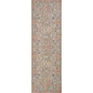 Private Renkli Eskitme Vintage Halı Otantik Etnik Şönil Yolluk Yıkanabilir Koridor Halısı 75x150 cm