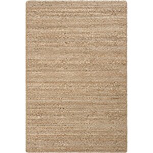 Vime 12 Natural Jüt Halı Yolluk El Dokuma Jüt Kilim Hasır Halı Dekor Halı Bohem El Halısı 170x240 cm