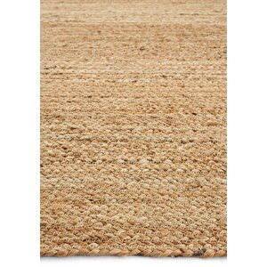 Cool Halı Vime 10 Natural Jüt Halı Yolluk El Dokuma Jüt Kilim Hasır Halı Dekor Halı Bohem El Halısı
