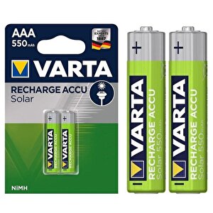 Ni-mh 1.2 Volt - 550 Mah Hr03 Aaa Şarjli 2li̇ İnce Kalem Pi̇l