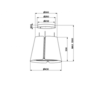 - Faber Hood Beat Wh Matt F45/2