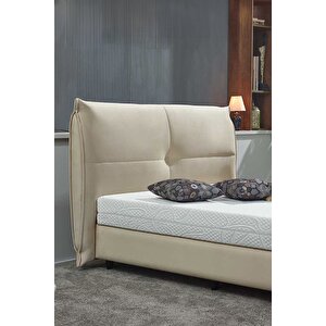 Sueno Çift Kişilik Baza Başlık Seti Bej 150x200 cm