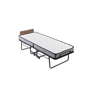 Katlanır Somya Metal Karyola Ve Yatak Seti 80x190 - 90x190