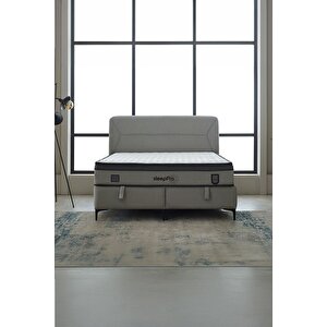 Elora Çift Kişilik Baza Başlık Seti Gri