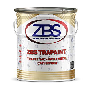 Trapaint Trapez Sac, Paslı Metal Çatı Boyası 18kg. 18 kg