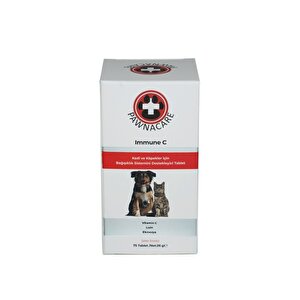 Immune C Kedi Ve Köpekler Için Bağışıklık Sistemini Destekleyici Tablet 75 Tablet