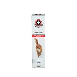 Multi Paste Kedi Multivitamini Malt Macunu Taurin Mos Kalsiyum Yepyeni Güçlü Formül 100g