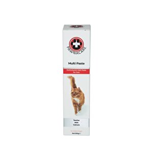 Multi Paste Kedi Multivitamini Malt Macunu Taurin Mos Kalsiyum Yepyeni Güçlü Formül 100g