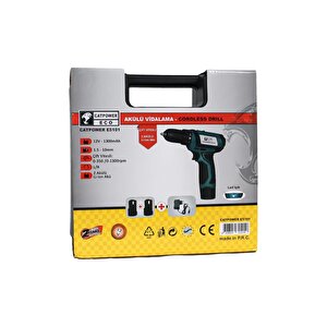 E5101 12v 1.3 Ah Li-ion Çift Akülü Vidalama