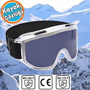 Kayak Gözlüğü Güneş Kar Gözlük Füme Snowboard Glasses Ekonomik Gözlük