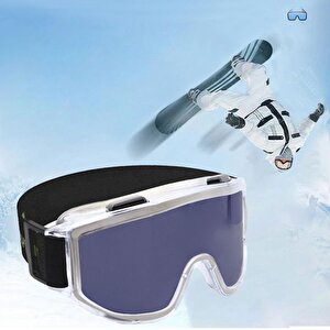 Kayak Gözlüğü Güneş Kar Gözlük Füme Snowboard Glasses Ekonomik Gözlük