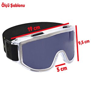 Kayak Gözlüğü Güneş Kar Gözlük Füme Snowboard Glasses Ekonomik Gözlük