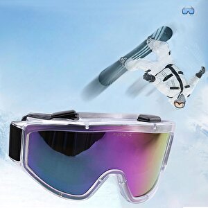 Kayak Gözlüğü Ventilli Güneş Kar Gözlük Gökkuşağı Snowboard Glasses Ekonomik Gözlük