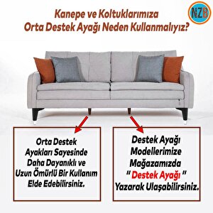 Mobilya Takımı Çekyat Kanepe Sehpa Tv Ünitesi Koltuk Ayağı Baza Ayak Siyah Krom 15 Cm 4 Adet