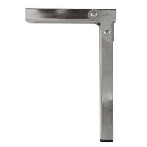 Metal Katlanır Sofra Ayağı 22 Cm Siyah Taban Yer Sofrası Sini Altı Mobilya Ayak Sehpa Masa