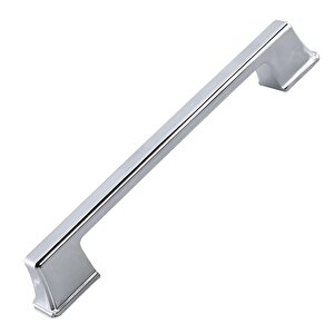 Metal Krom Mobilya Çekmece Mutfak Dolabı Dolap Kapak Kulpları Kulbu Kulpu Kulp 160 Mm